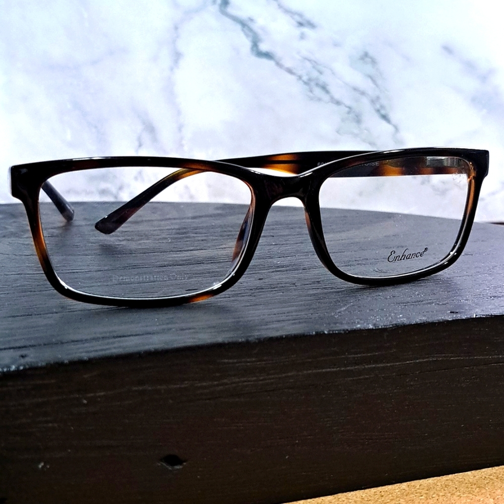 NEW Rx'able Eyeglass Frame, men's large/big/oversized glasses, brown 60-19-150